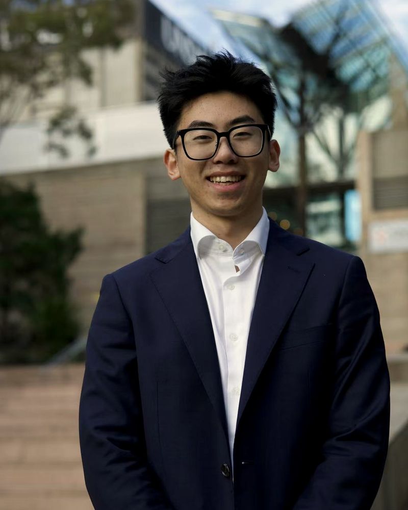 Portrait of Martin Cao, President of Australian Wall Street UNSW